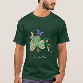 St. Patrick's day Leprechaun w/Text T - Shirt (Vorderseite)