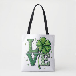 St. Patrick's Day Liebe Clipart Clower Tasche