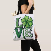 St. Patrick's Day Liebe Clipart Clower Tasche (Von Nahem)