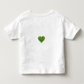 St. Patrick's Day | LIEBE | Kleeblatt für grünen G Kleinkind T-shirt (Rückseite)
