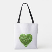 St. Patrick's Day | LIEBE | Kleeblatt für grünen G Tasche (Rückseite)