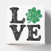 St Patrick's Day LIEBE Kleeblatt Irish Geschenkschachtel (Oben)