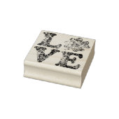 St Patrick's Day LIEBE Kleeblatt Irish Gummistempel (Stempel)