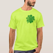 St Patrick's Day LIEBE Kleeblatt Irish T-Shirt (Vorderseite)