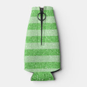 St Patricks Day LIEBE mit Kleeblatt Flaschenkühler (Rückseite)