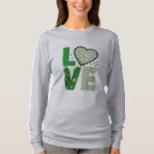 St. Patrick's Day Liebe T-Shirt (Vorderseite)