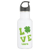 St. Patrick's Day Liebe Trinkflasche (Vorderseite)