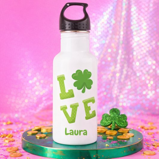 St. Patrick's Day Liebe Trinkflasche