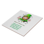 St. Patrick's Day Lprechaun Fliese (Seite)