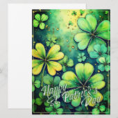 St. Patrick's Day Luck - Aquarellbilder 🍀 ✨ (Vorne/Hinten)