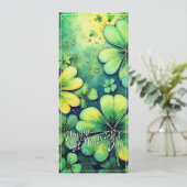 St. Patrick's Day Luck - Aquarellbilder 🍀 ✨ (Stehend Vorderseite)