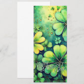 St. Patrick's Day Luck - Aquarellbilder 🍀 ✨ (Vorne/Hinten)
