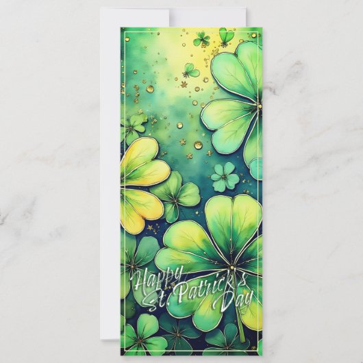 St. Patrick's Day Luck - Aquarellbilder 🍀 ✨ (Vorderseite)