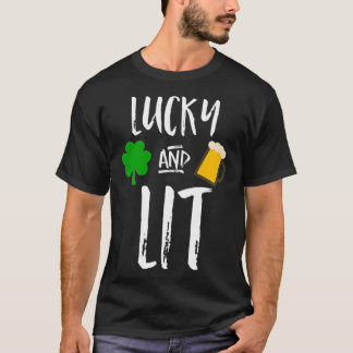 St Patricks day lucky and bettes Drinking T-Shirt