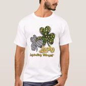 St Patrick's Day Lucky Atemtherapeut Clove T-Shirt (Vorderseite)