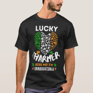 St. Patrick's Day Lucky Charmer Küss mich, ich bin T-Shirt