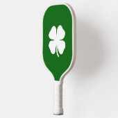 St Patricks Day Lucky Clover Green Strip Irish Pickleball Schläger (Links)
