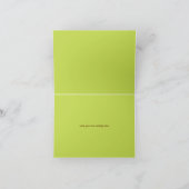 St. Patrick's Day Lucky Clovers Kleeblatt irisch Karte (Innenseite)