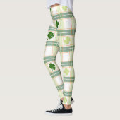 St. Patrick's Day Lucky Clovers Leggings (Links)