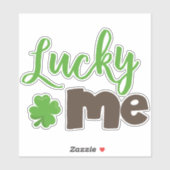 St. Patrick's Day, Lucky Clovers, Lucky Me Aufkleber (Blatt)