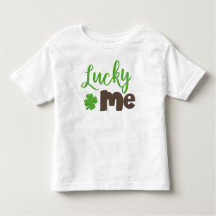 St. Patrick's Day, Lucky Clovers, Lucky Me Kleinkind T-shirt