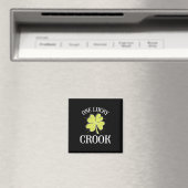 St Patricks Day Lucky Crook Geschenk Magnet (In Situ (Geschirrspüler))