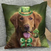St. Patrick's Day Lucky Dog Funny Custom Foto
