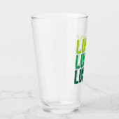 St. Patrick's Day Lucky Graphic Glas (Rechts)