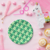 St. Patrick's Day Lucky Green Kleeblatt Clover Pappteller (Party)