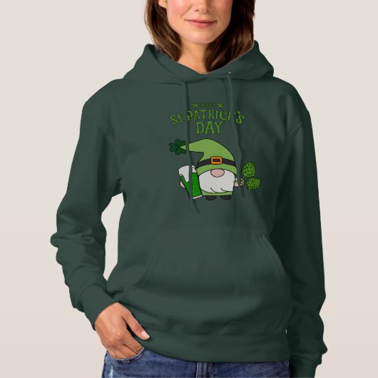 St. Patrick's Day Lucky Hoodie (Vorderseite)