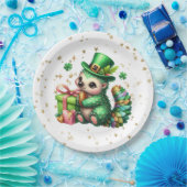 St. Patrick's Day Lucky Igel Pappteller (Party)