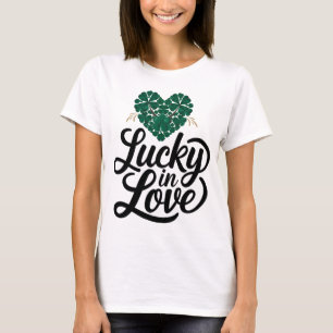 St. Patrick's Day Lucky in Liebe - Perfekt für Paa T-Shirt