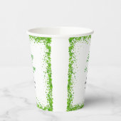 St. Patricks Day Lucky in Love Brautparty Pappbecher (Links)