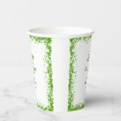 St Patrick's Day Lucky in Love Bridal Shower Pappbecher (Rechts)