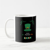 St. Patricks Day Lucky Irish - Funny Lucky Irish Kaffeetasse (Links)
