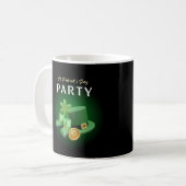 St Patricks Day Lucky Irish - Funny Lucky Irish Kaffeetasse (Vorderseite Links)