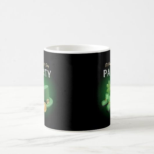 St Patricks Day Lucky Irish - Funny Lucky Irish Kaffeetasse (Mittel)