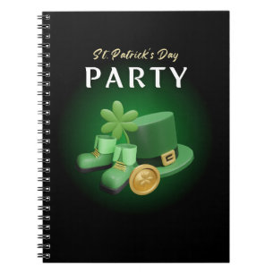 St Patricks Day Lucky Irish - Funny Lucky Irish Notizblock