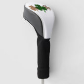 St Patricks Day Lucky Irish Green Kariert Kleeblat Golf Headcover (angewinkelt)