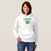 St Patricks Day Lucky Irish Hoodie (Vorne ganz)
