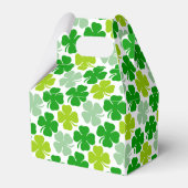 St. Patrick's Day Lucky Kleeblatt Geschenkschachtel (Rückseite)