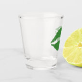 St. Patrick's Day Lucky Kleeblatt Lips Il Schnapsglas (Links)
