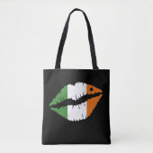 St. Patrick's Day Lucky Kleeblatt Lips Il Tasche (Vorderseite)