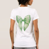 St Patricks Day Lucky Mama 4 Leaf Clover Shirt (Rückseite)