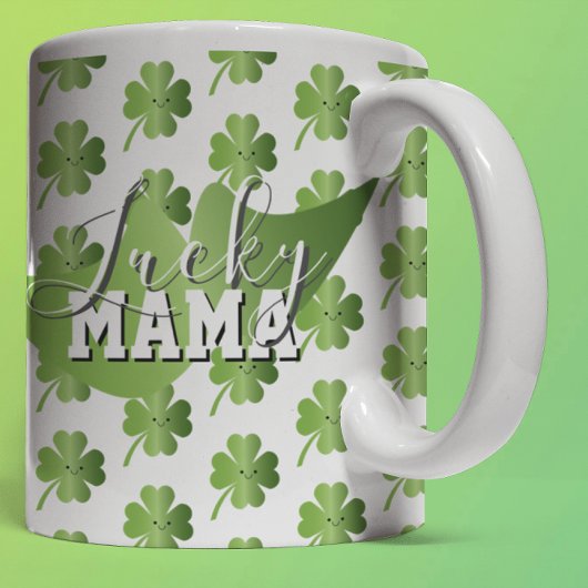 St Patricks Day Lucky Mom Kaffeetasse