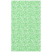 St Patrick's Day Lucky Shamrocks Confetti Pattern Tischdecke (Vorderseite)