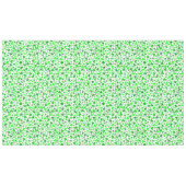 St Patrick's Day Lucky Shamrocks Confetti Pattern Tischdecke (Vorderseite (Horizontal))