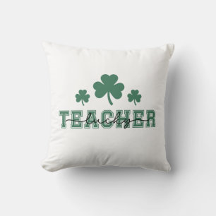 St. Patricks Day Lucky Teacher Kissen