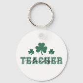 St. Patricks Day Lucky Teacher Schlüsselanhänger (Vorderseite)