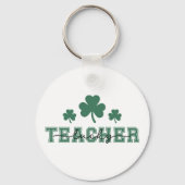 St. Patricks Day Lucky Teacher Schlüsselanhänger (Rückseite)